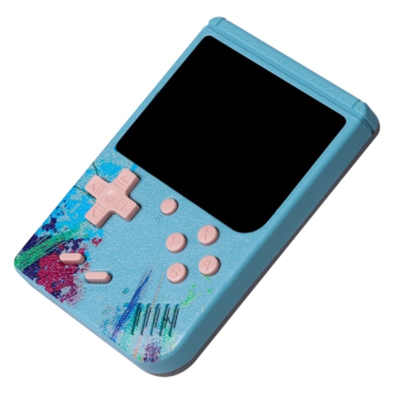 

Quality 3.0Inch IPS Screen 500 Models Game Console Color Screen Handheld Retro Game Console Two-Player Battle Blue