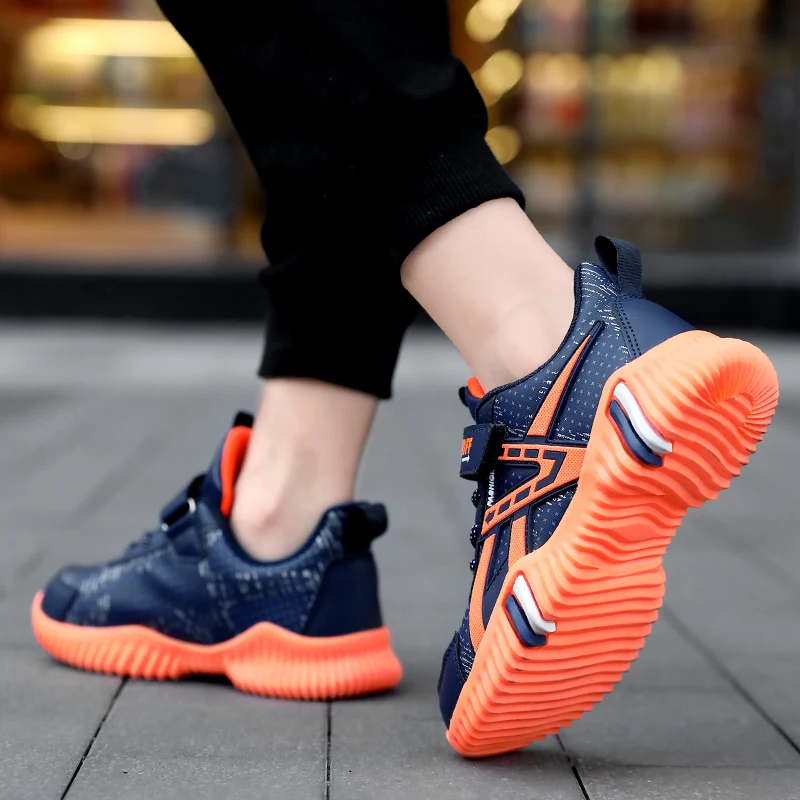 

Children's Shoes Fashion Boys Kids Leather Running Shoes Waterproof School Student Sports Shoes Light Shoes for Kids Trainers