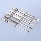 5 шт. треугольные биты для винтов Стандартные биты набор ручных инструментов подходит для установки в пневматическом шуруповерте