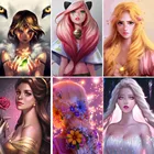 Ремесленная поделка Meian сделай сам, алмазная вышивка, наклейка, круглая Алмазная картина, мультяшное украшение для дома, Алмазная мозаика, вышивка крестиком