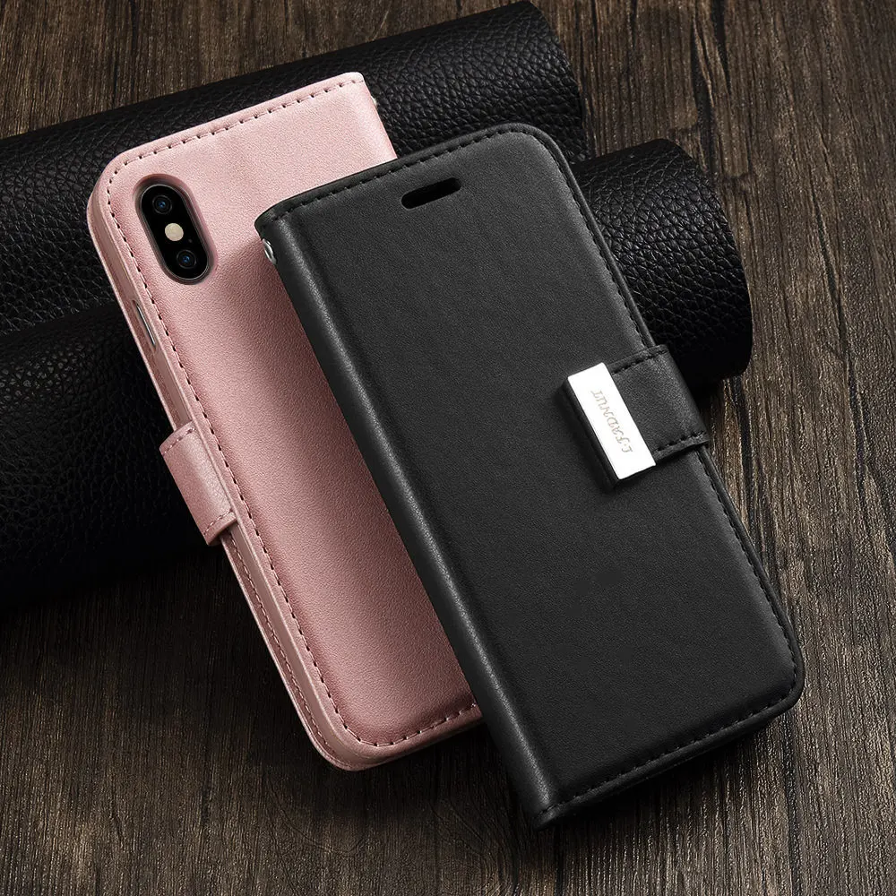 Чехол-бумажник с откидной крышкой для IPhone 12 Mini 11 Pro X Xr Xs Max 7 Plus 8 6S 6 5 5S SE 2020 Магнитный