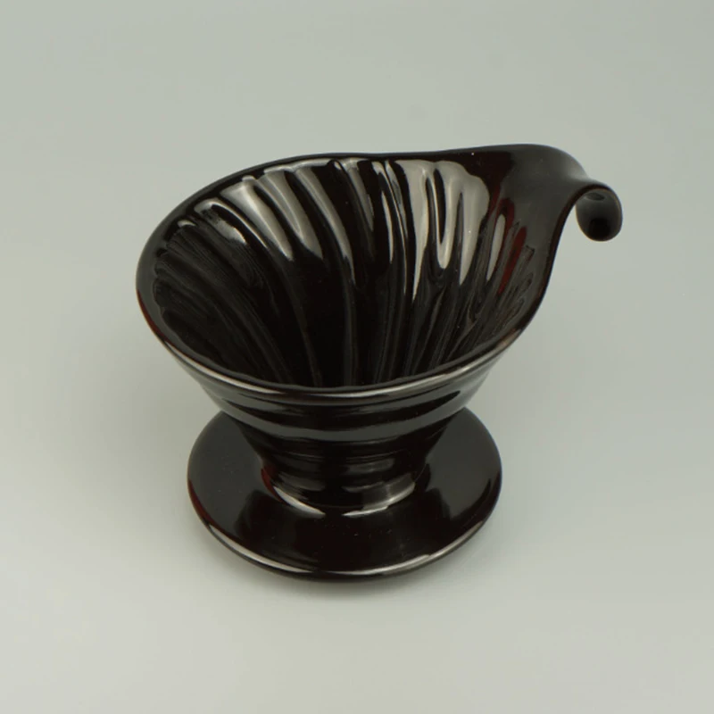 Новый V-образный керамический капельный фильтр с ручкой Простой анти-ожоги