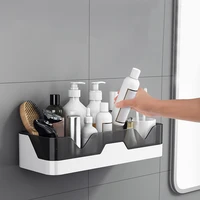 wc shampoo holder shower shelves wall mount kitchen storage basket cosmetic rack home organizer bath accessories bathroom shelf