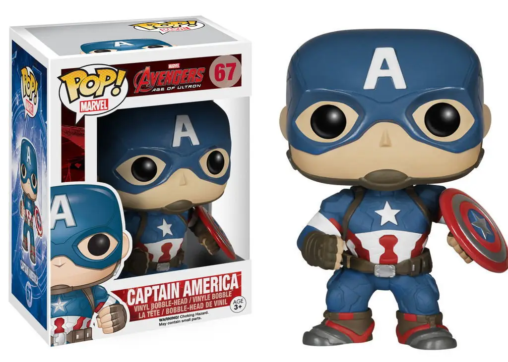 Funko pop Marvel Мстители Железный человек Капитан Америка Тор Черная Вдова Халк Локи модель человека-паука оригинальная коробка игрушки на день рождения