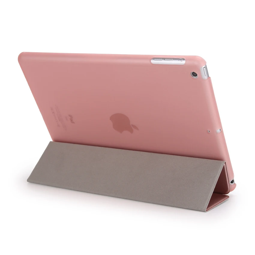 Смарт Стенд PU кожаный чехол для iPad Air 1 5 с хрустальной жесткой задней крышкой