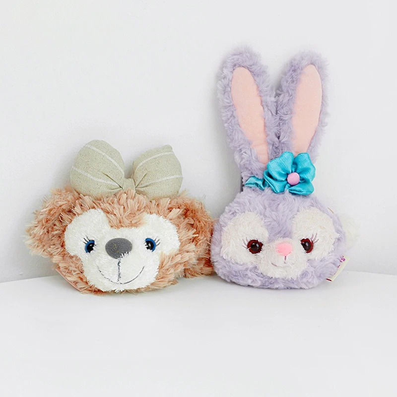 Disney Shelliemay Plush Toy Cute Cartoon Anime Duffy Pendant Creative Rabbit Bear Keychain Headphone Bag Kids Toys Girls Gift | Игрушки и