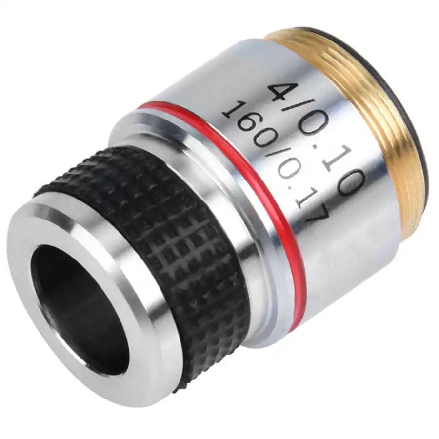 4X 185 Biological Microscope Achromatic Objectives Lens 160/0.17 Objective High Quality Observation | Инструменты