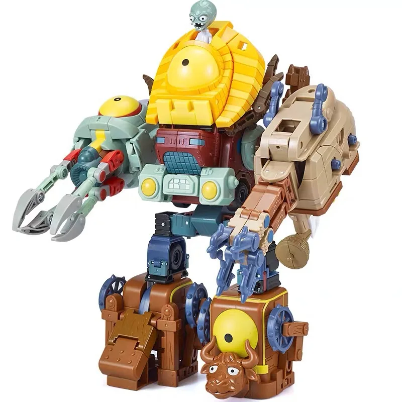 Large Genuine Plants vs Zombies Toys 2 Transformer Toy Robot Giant Kong