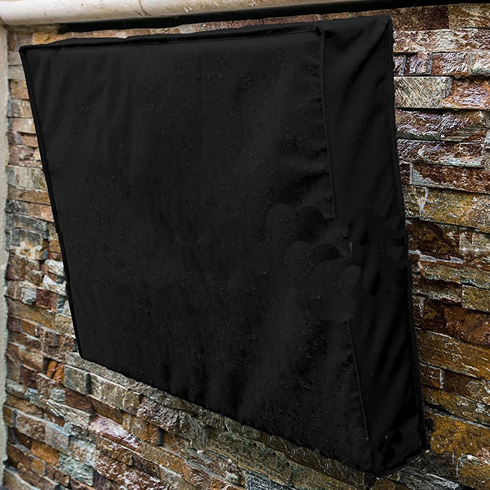 Чехол для телевизора черный из микрофибры|Чехлы ТВ| |