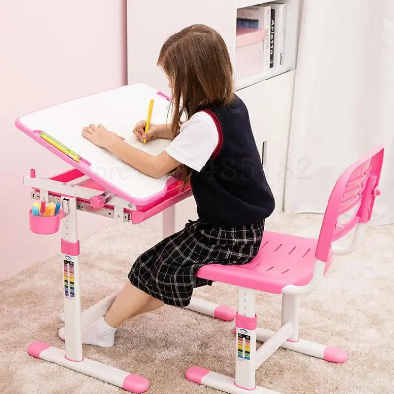 Новый детский учебный стол для учеников начальной школы и стул учебы| |