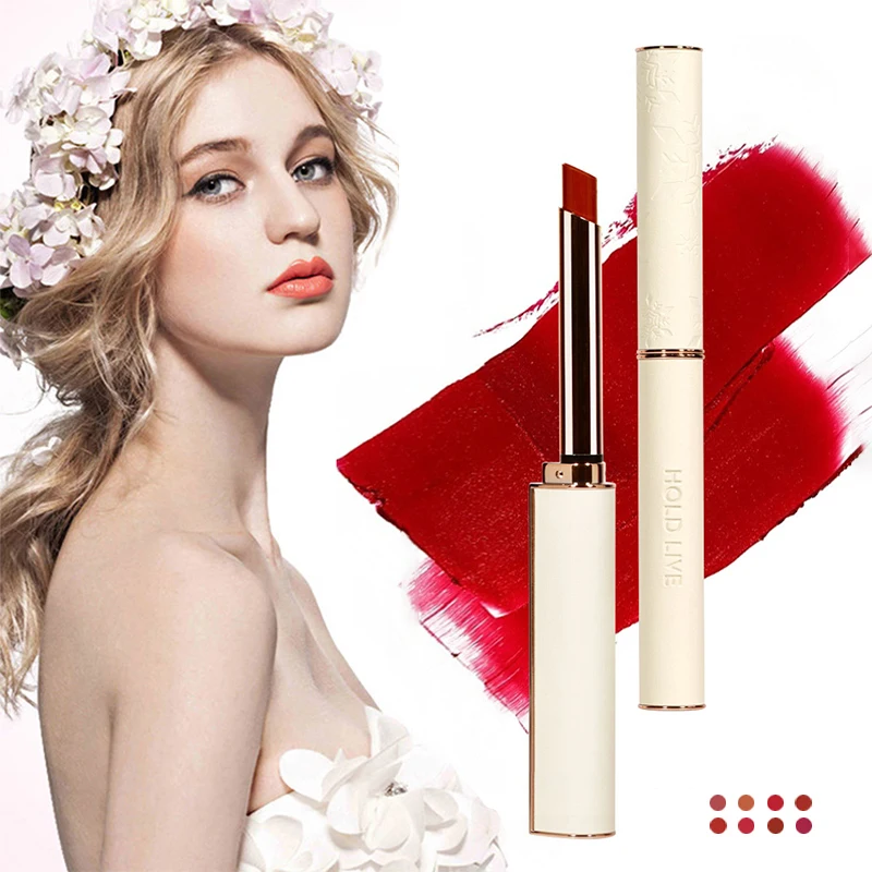 8 цветов бархатная матовая помада для макияжа водостойкий стойкий блеск губ