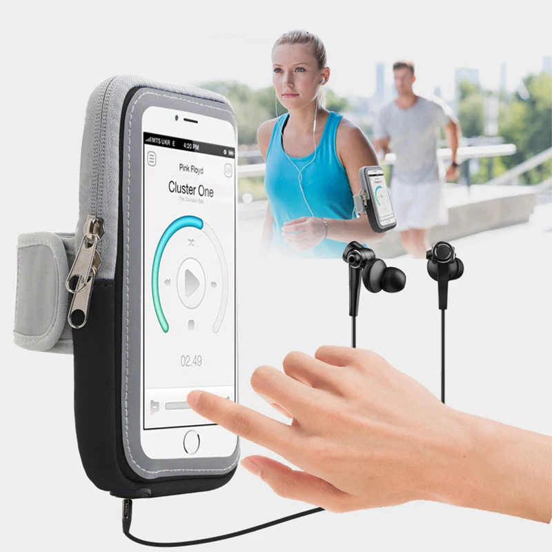 Универсальная сумка на руку для бега Спортивная женская карт водонепроницаемая