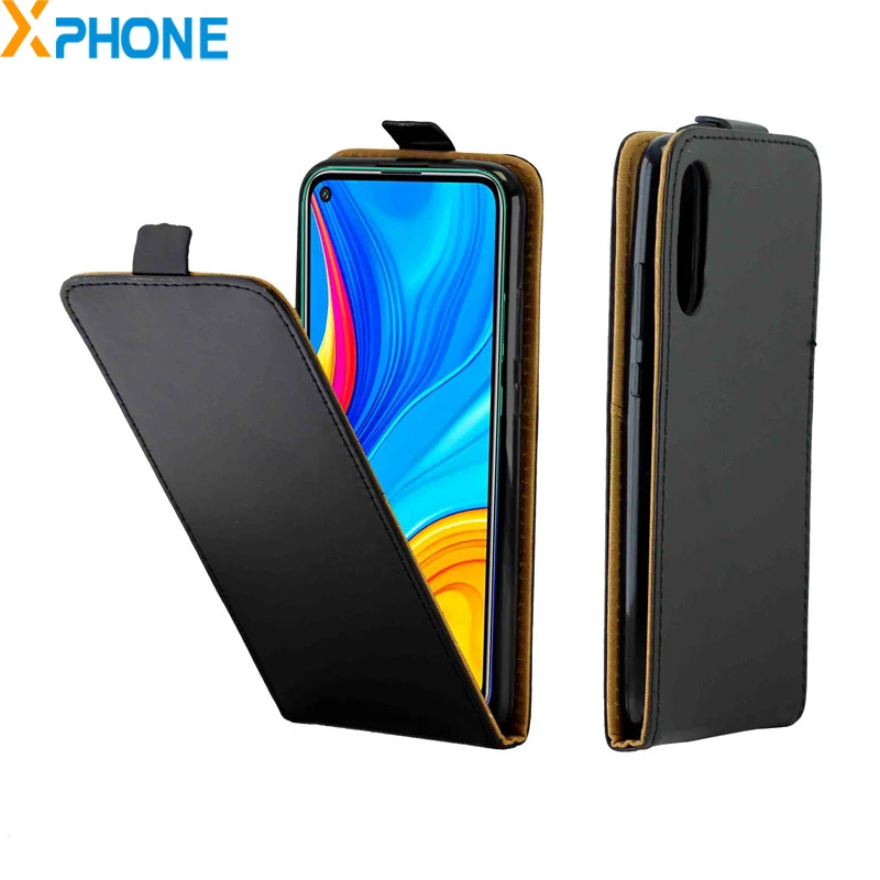 Вертикальный чехол-книжка из ТПУ для Huawei Honor Play3 Business кожаный чехол-кобура с
