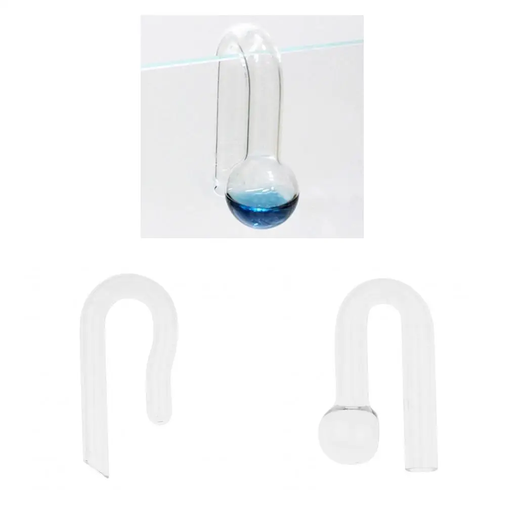 

Aquarium Crystal Glass CO2 Detector CO2 Concentration Indicator Monitor