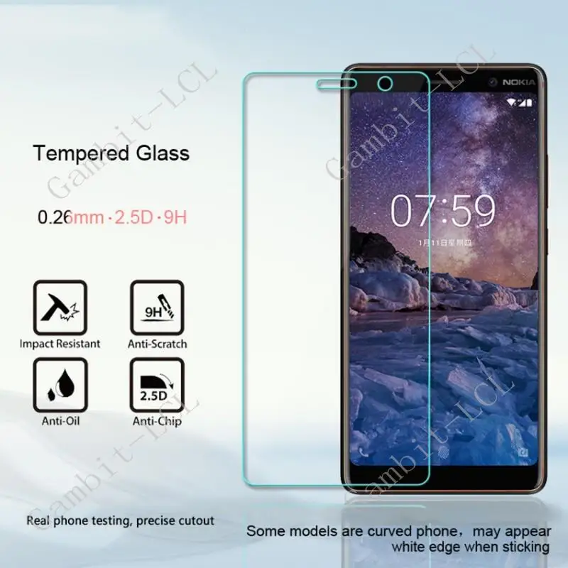 3pcs protection glass for nokia 8 3 5g c21 g21 2 2 2 3 3 2 4 2 6 2 7 2 7 plus 7 1 2018 8 1 tempered screen protector cover film free global shipping