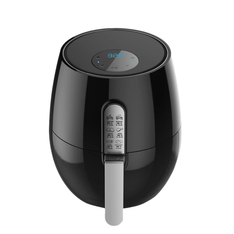 Фритюрница с умным нажатием домашняя безмасляная обезжиривающая электрическая