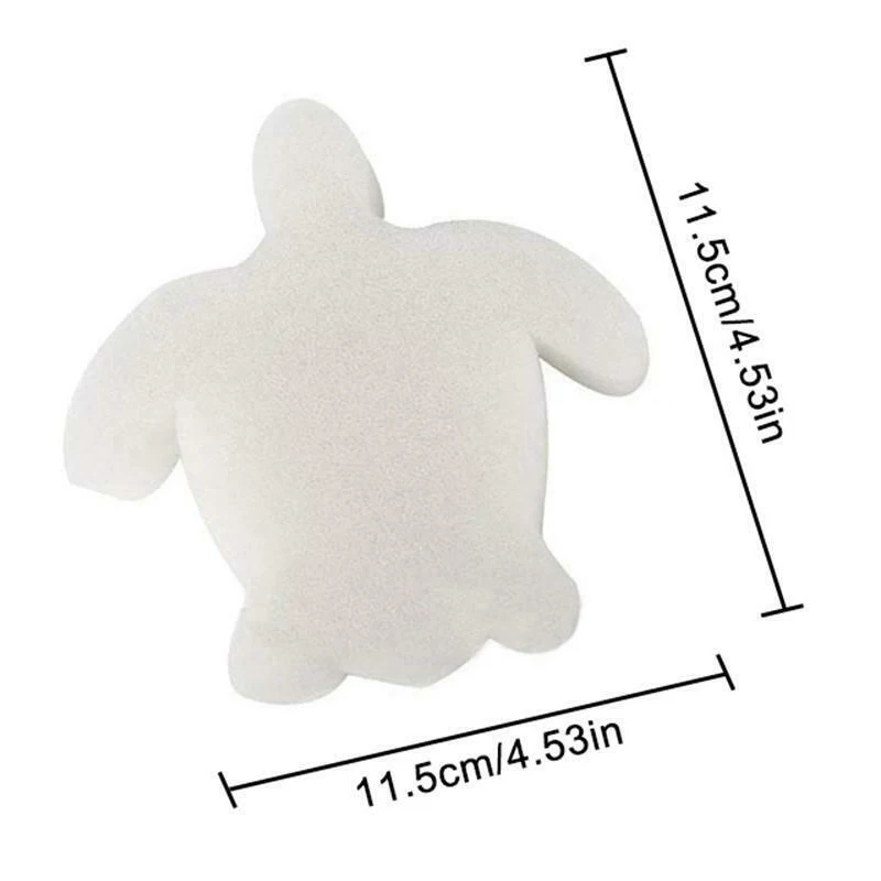 

10PCS Oil Absorbing Sponge Swimming Pool Hot Tub And Spa Turtle Absorb Sludge Dirt And Scum Garden Swimming Pool Cleaner Tool