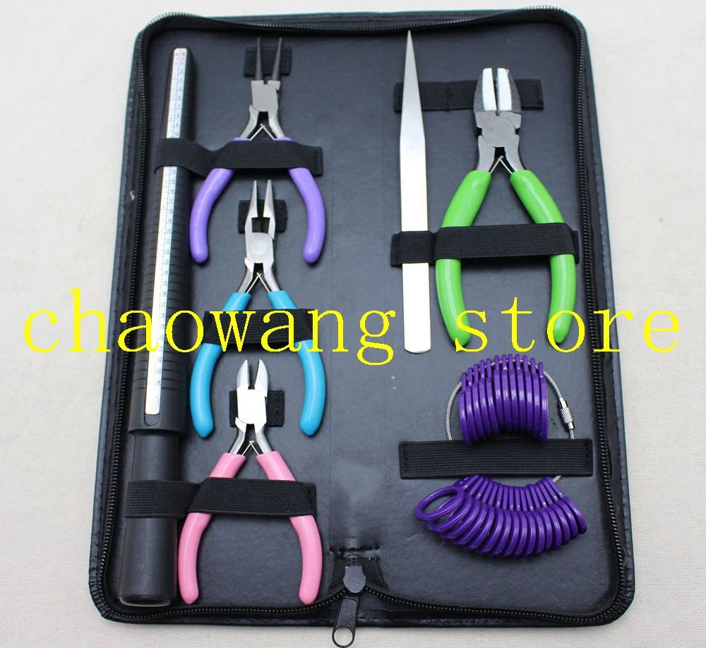 ЮВЕЛИРНЫЕ ИНСТРУМЕНТЫ набор инструментов для бисероплетения Набор плоскогубцев