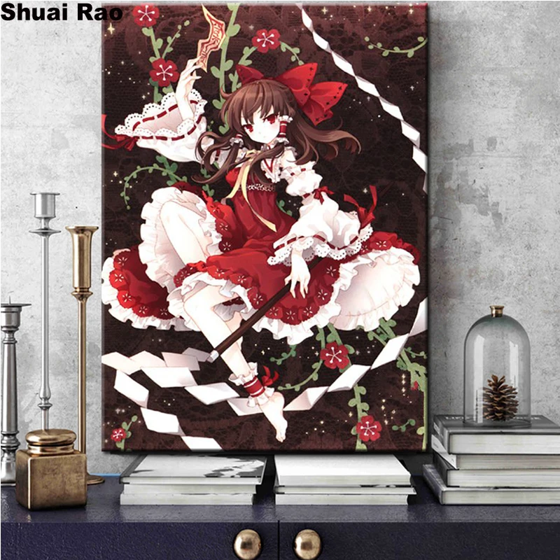 

cartoon japaese Anime 5d diy Diamond Painting Full Square round resin Diamond Embroidery sale 3d Cross Stitch diamond mosaic,