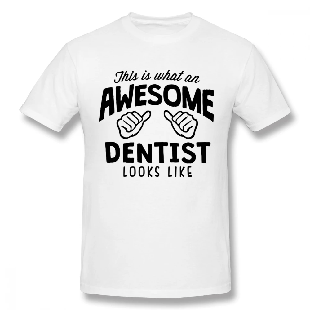 Потрясающий дантист выглядит как футболка для мужчин плюс размер