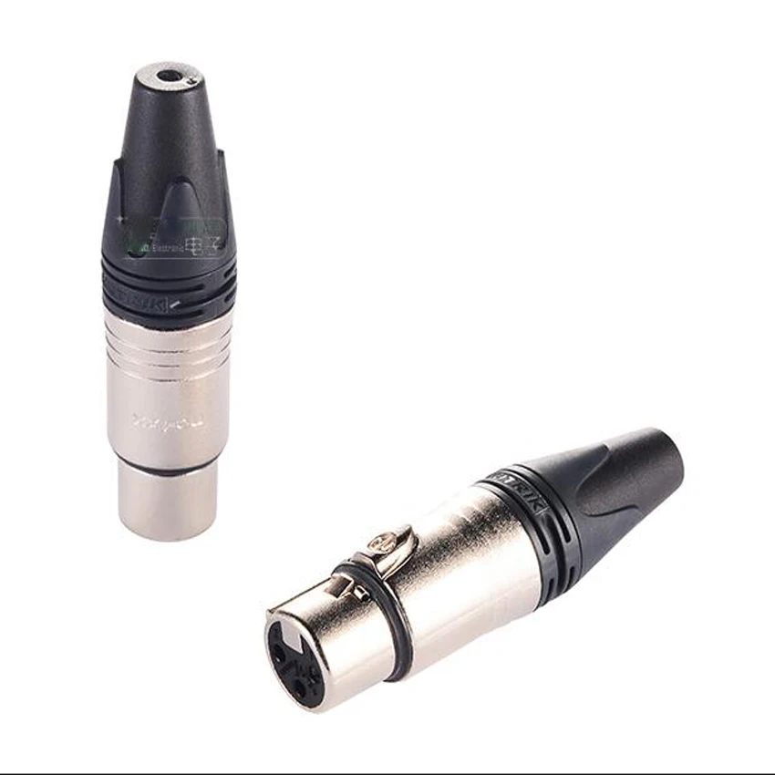 

Оригинальный аудио разъем NC3FXX/NC3MXX XLR, 3-полюсный, посеребренный, для высококачественного микрофона NEUTRIK