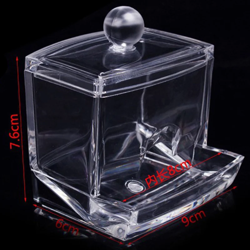 Контейнер для хранения косметики портативный контейнер ватных дисков