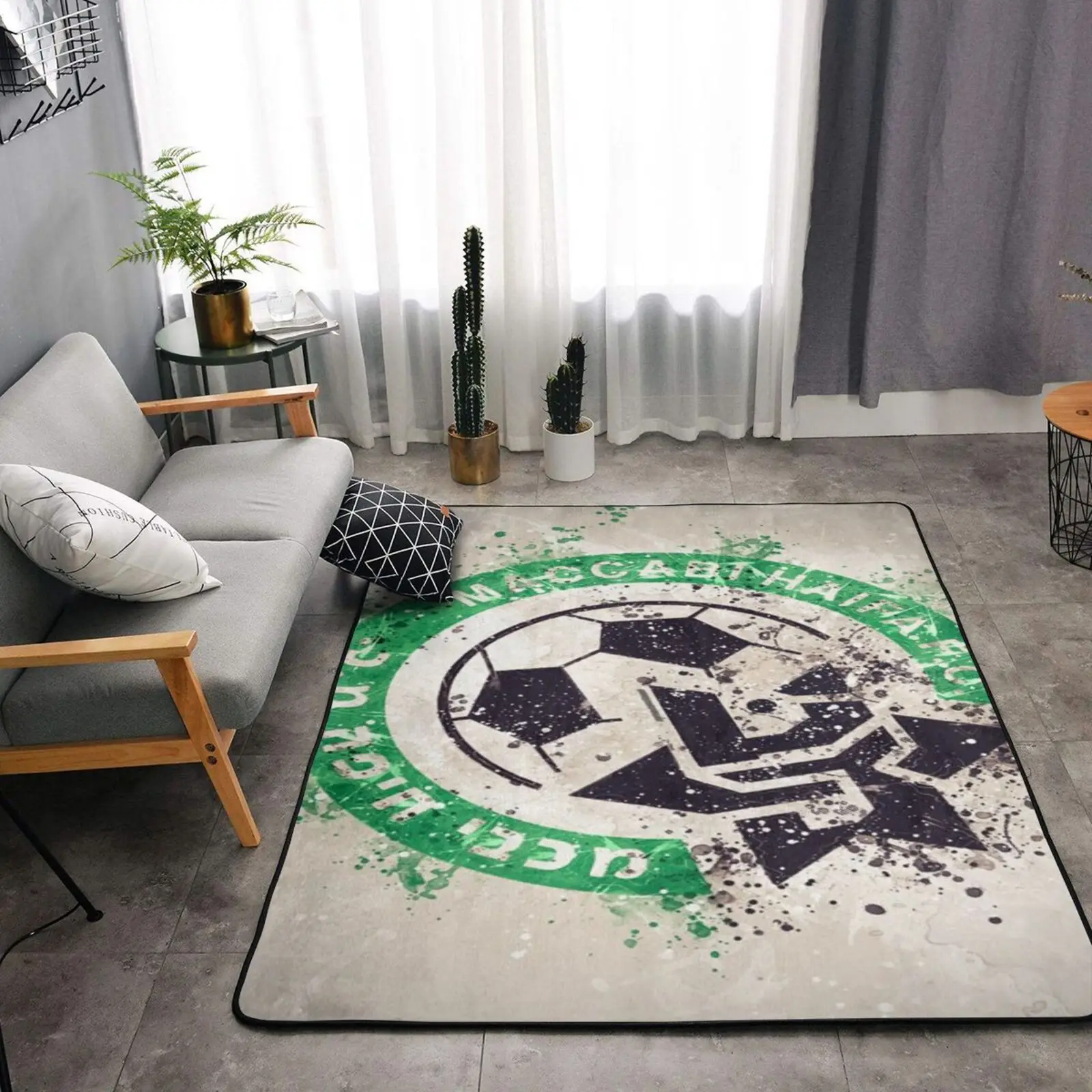 maccabi haifa fc 8 bath mat door mat rug carpet bathroom mat set entrance door mat mandala anime rug gamer carpet hallway carpet free global shipping