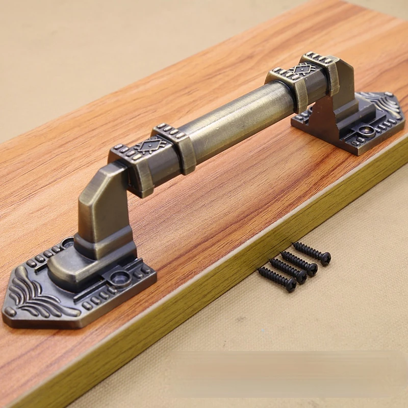 Античная ручка мебельные ручки для кухни! Ручки шкафа ящика Алюминий сплав шкаф