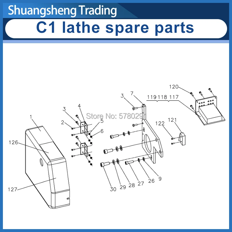 Токарная печатная плата 220 В и 110 В/основная управления XMT2315/SIEG C1