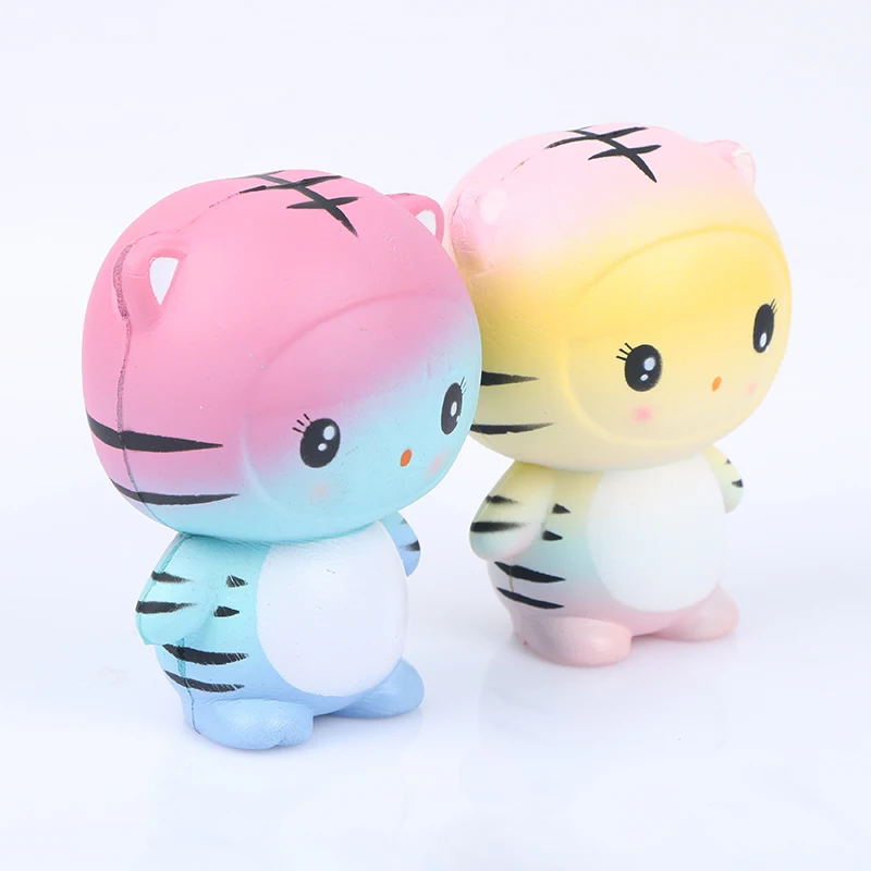 

Tiger Toy Slow Rising Stress Relief Super Soft Kawaii Cute Animal Friends Toys