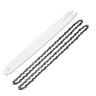 14 дюймов светодиодные панели + 38L 2 шт. Цепочки подходит для Stihl 018 Ms180 Ms181 Бензопилы цепная пила