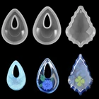 1 шт., силиконовая форма в виде капли воды для эпоксидной смолы, прозрачный браслет, подвеска, ювелирная форма, литье, ожерелье, инструменты для изготовления ювелирных изделий своими руками