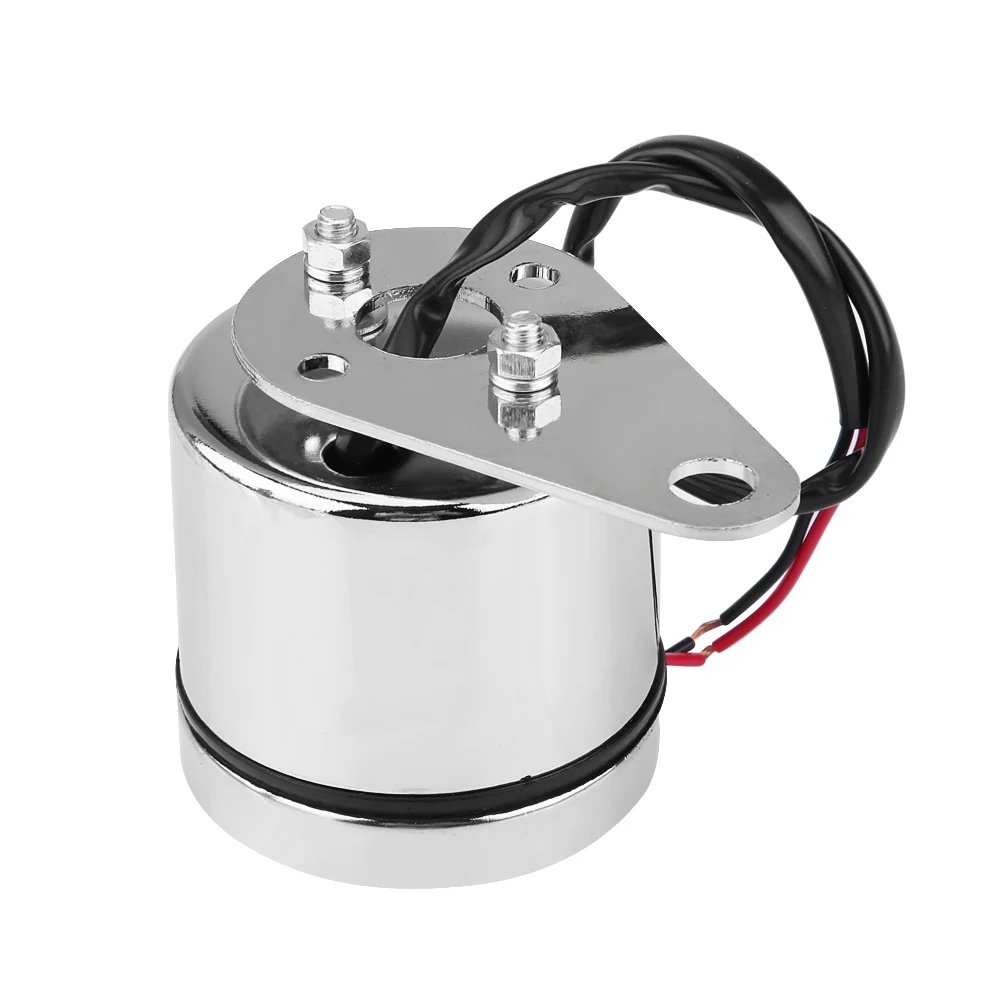 12V LED Light Digital Voltmeter Voltage Meter Gauge Chrome Plating Waterproof Universal for most motorcycle motorbike scooter | Автомобили