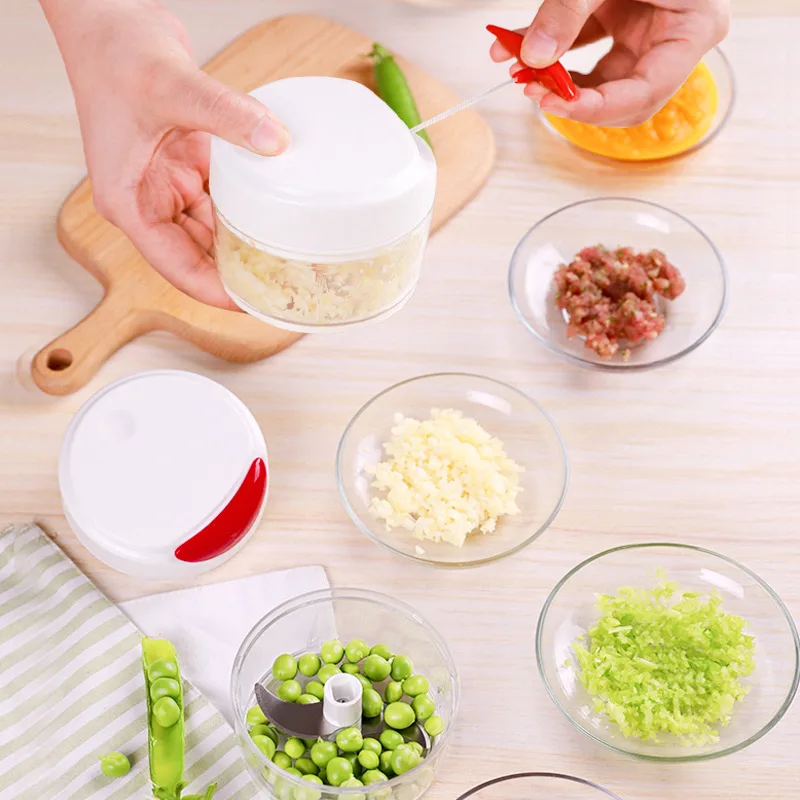 

Multi-functional Hand Garlic Cutter Household Masher Kitchen Tool Manual Garlic Masher Accessories Gadgets Cooking Items Peeler