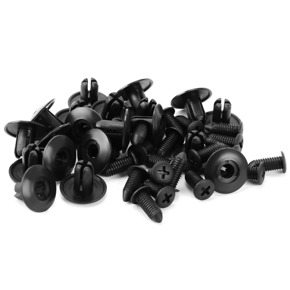 Автомобильный бампер клипса обшивки панели двери крепеж 8 мм для Hyundai i30 ix35 Elantra