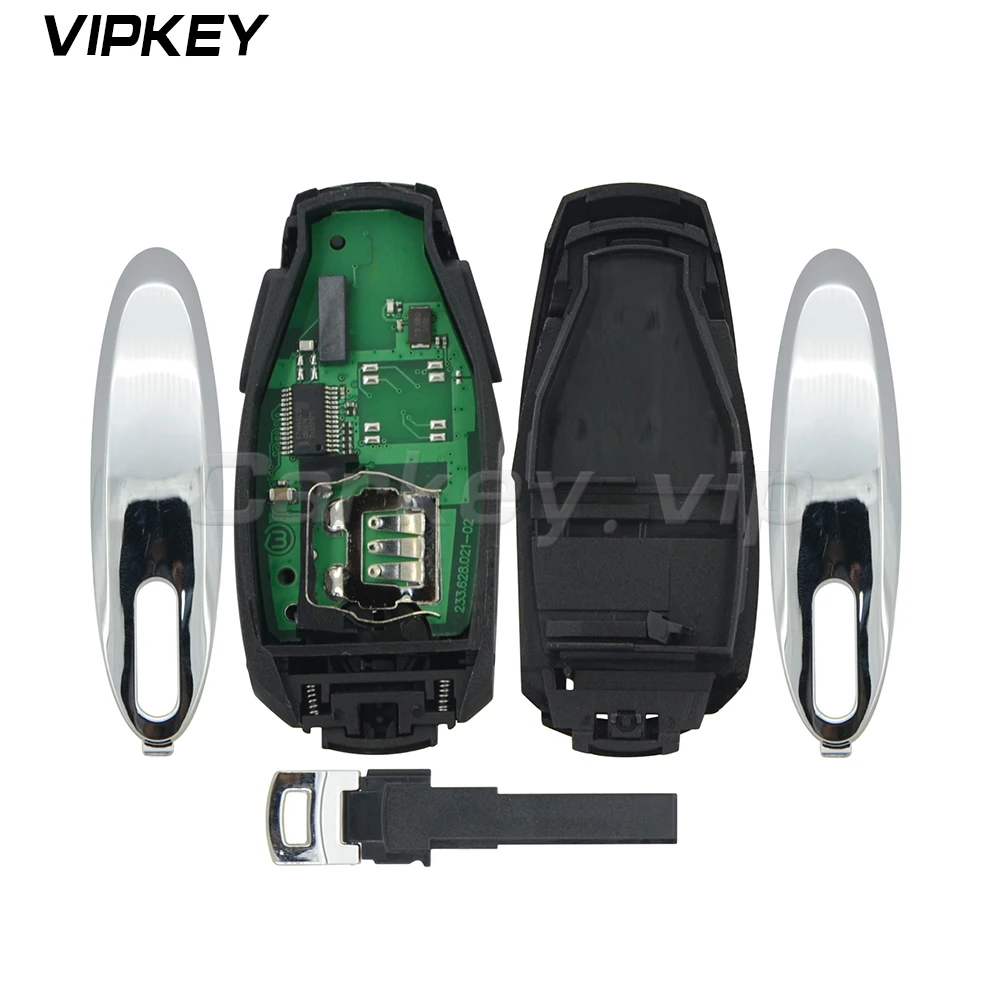 Дистанционный ключ с бесключевым входом умный дистанционный 3 кнопками для VW Touareg