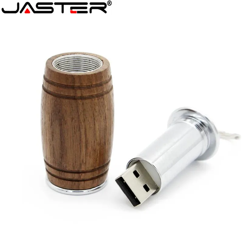 Флэш накопитель JASTER в виде пивного барреля usb флэш 64 ГБ 16 32 Gragas деревянный винный