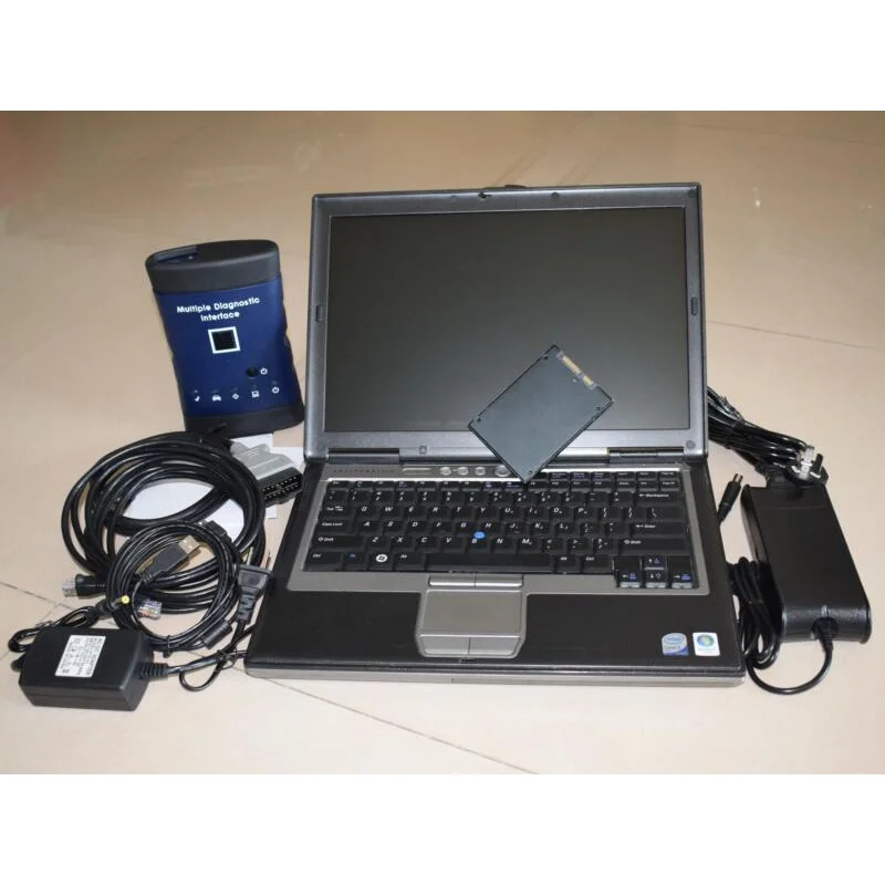 

Профессиональный ноутбук D630 GDS Tech2Win, программное обеспечение, установленный SSD G M MDI для OBD2, сканер, инструмент для диагностики автомобиля, мн...