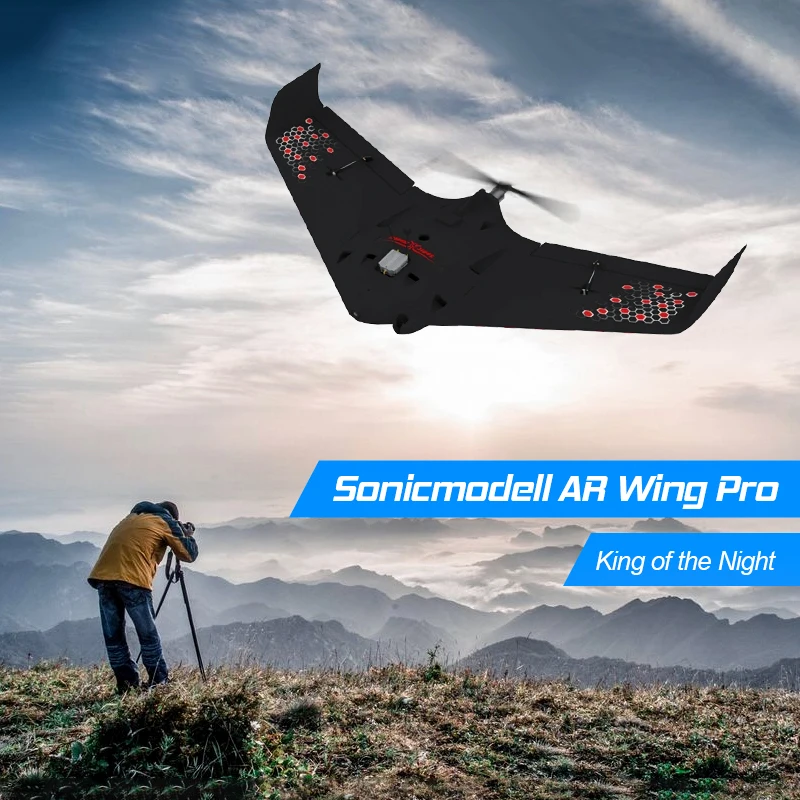 Начинающий Электрический Sonicmodell AR Wing Pro радиоуправляемый самолет Квадрокоптер 1000