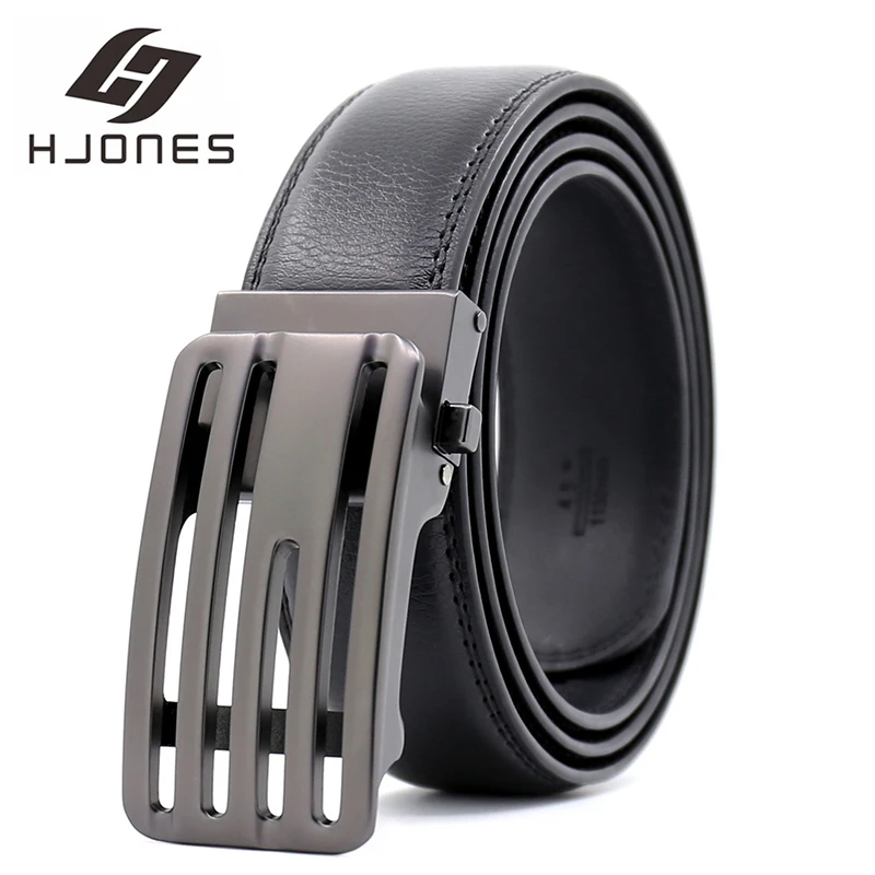 

HJones New 2021 Leather Belt Cowboy for Man Unique Style Fashion Buckle Strap Casual Belt Elegant Feel HJ130