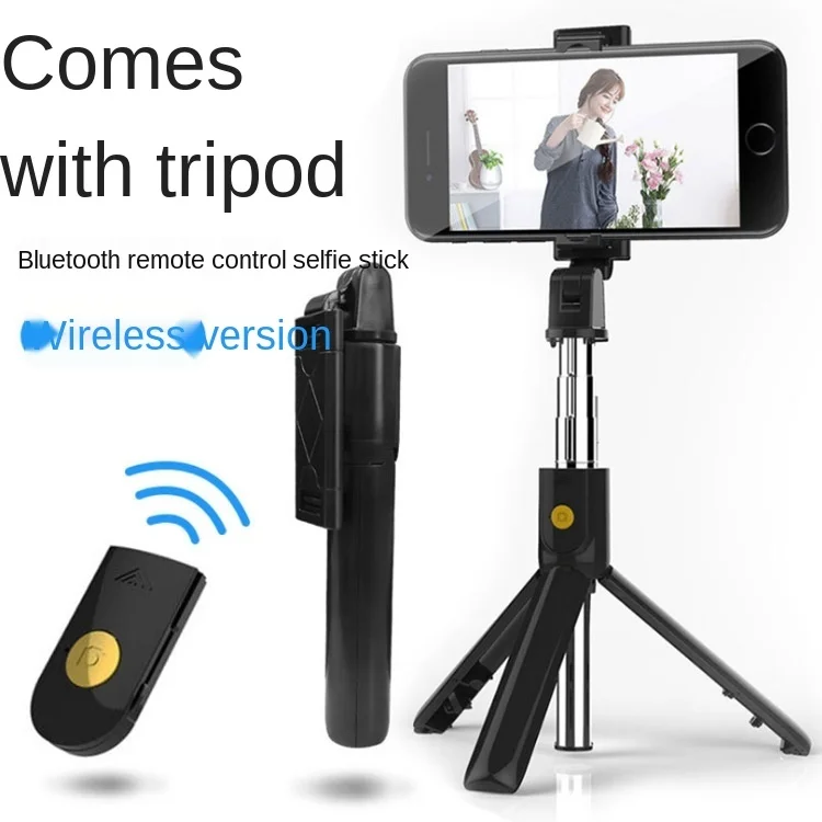

New K07 Bluetooth selfie lever wireless remote control tripod mobile phone universal live camera multifunctional selfie lever