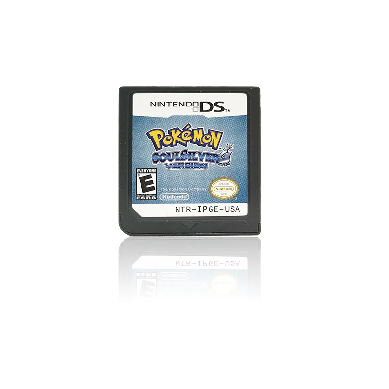 Картридж для игровой консоли DS 3DS 2DS NDS серии Pokemon Diamond сердцебиения золотой