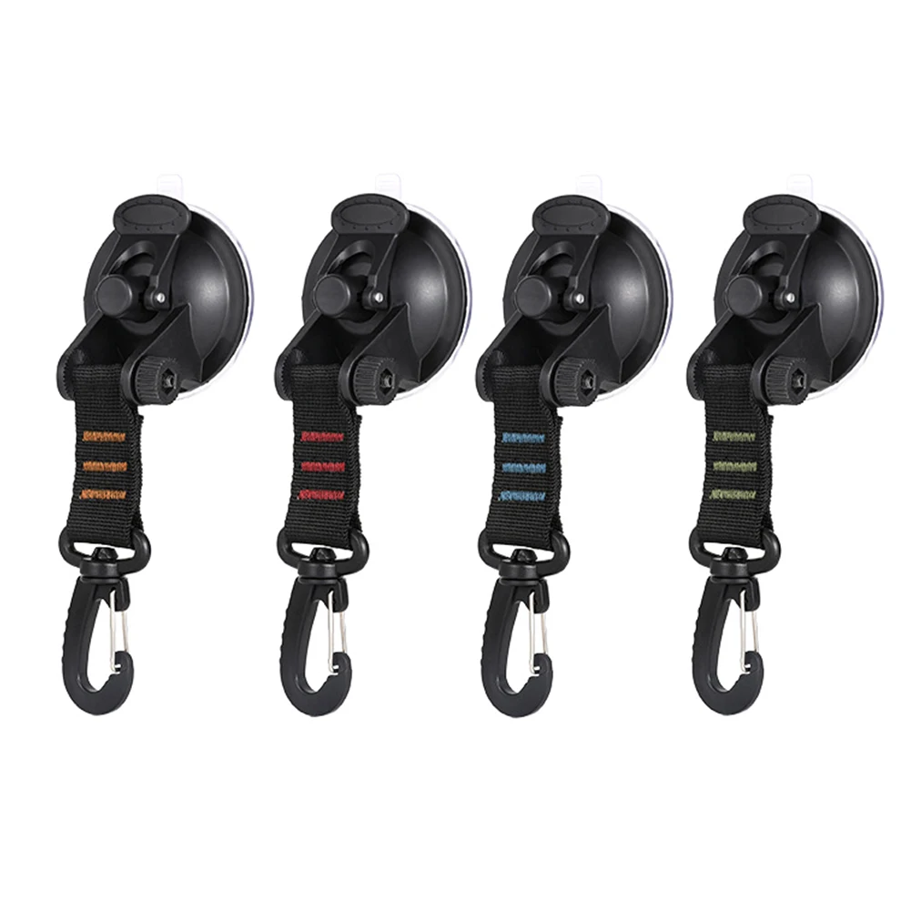 

Camping Hiking Suction Cup Anchor Securing Hook Strong And Sturdy Travel Portable Tie Down Hooks Fix Outdoor Car Accessories