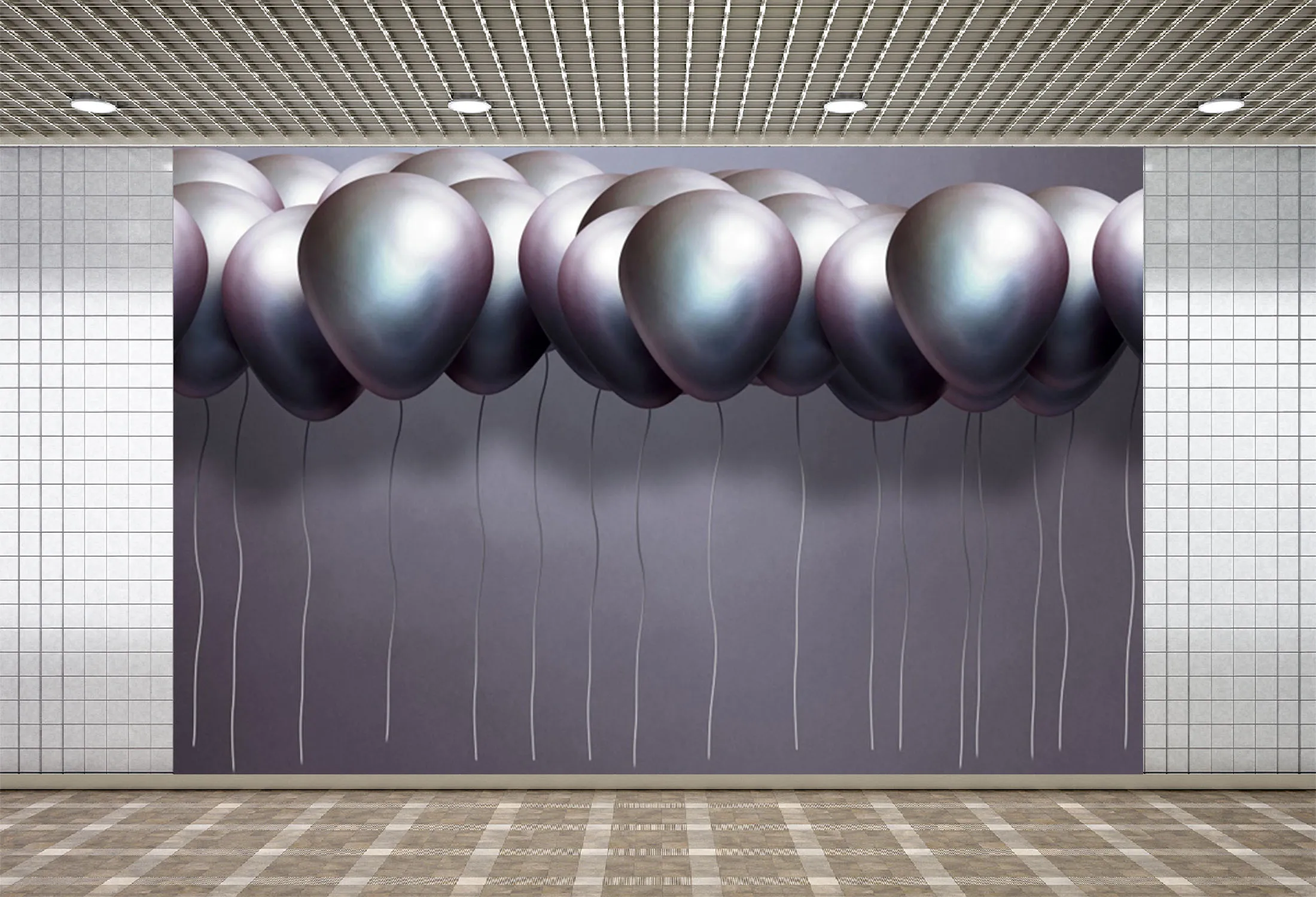 

Scopiso на день рождения фон для фотосъемки с серебристо-серый клипсы для воздушных шаров, вечерние фон для фотосъемки на заказ фотографическо...