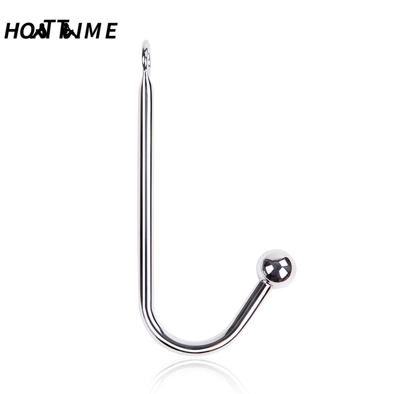 Анальная пробка из нержавеющей стали 30*250 мм металлическая с шариком Анальный