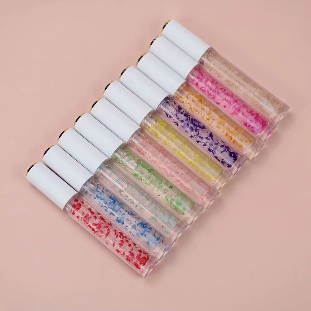 

Lipglaze Private Label Custom 10-color Small Petal Bulk Makeup Free Shipping