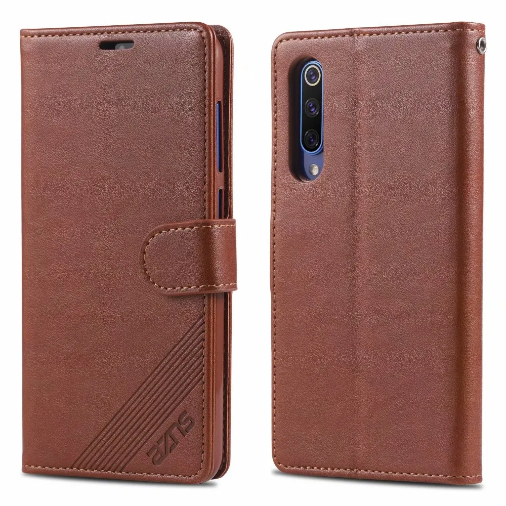 Кожаный чехол для Xiaomi Mi 9T 9 SE 8 Lite Plus 6X CC9 CC9E A3 A2 A1 Redmi K20 Note 7 6 5 Pro Max 2 3 Poco F1|Бамперы| |