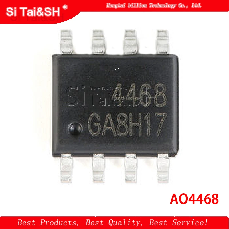 

10pcs/lot New AO4468 SOP-8 4468 N-Channel MOSFET