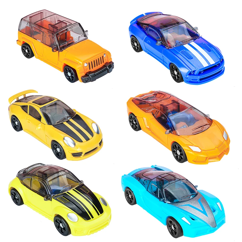 Легендарный автомобиль воин трансформирующий Карманный игрушечный мини робот