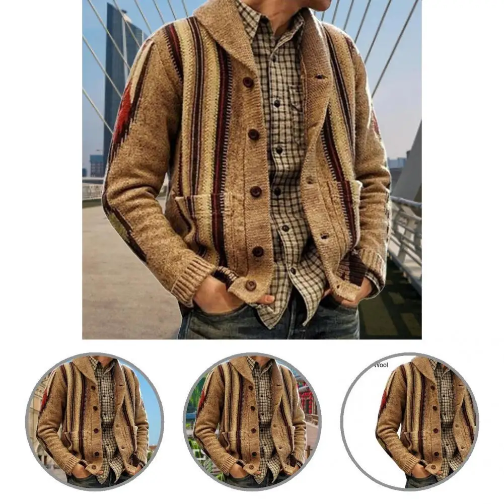 

Мужской свитер с карманами и принтом, зимняя эластичная куртка